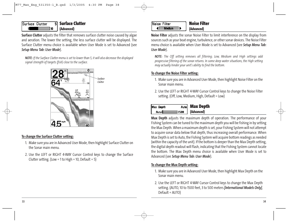 Humminbird Matrix 77c User Manual | Page 20 / 31