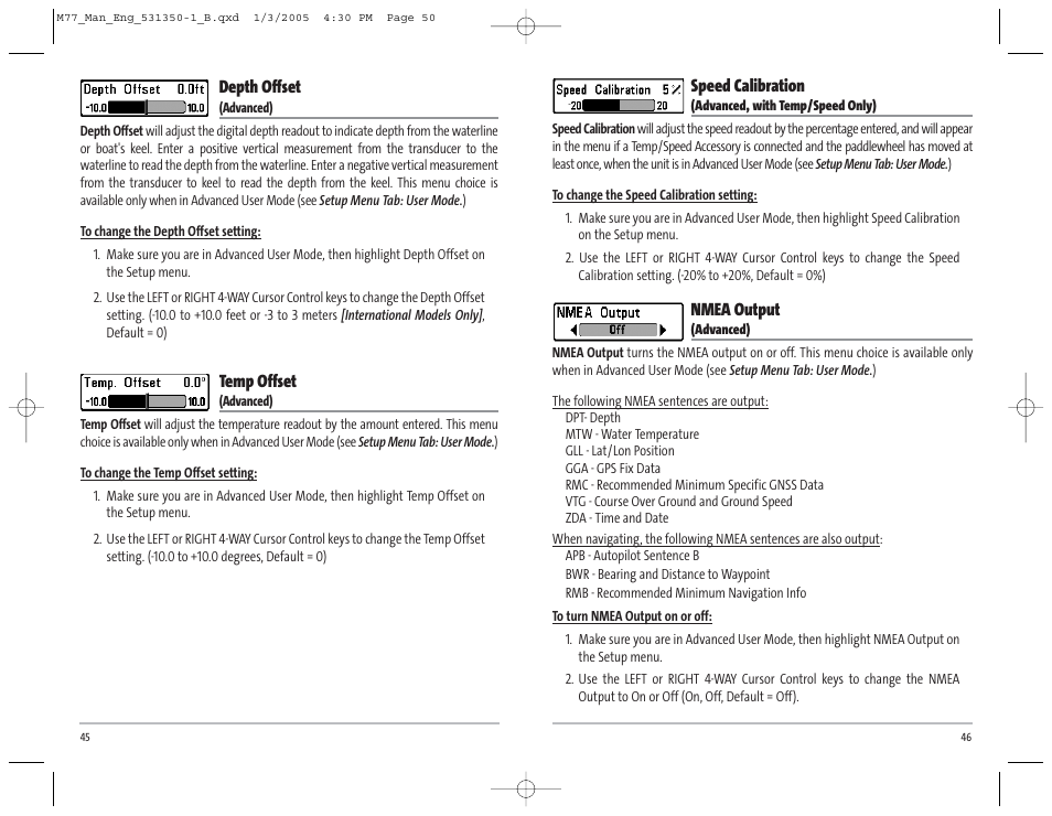 Humminbird Matrix 77c User Manual | Page 26 / 31