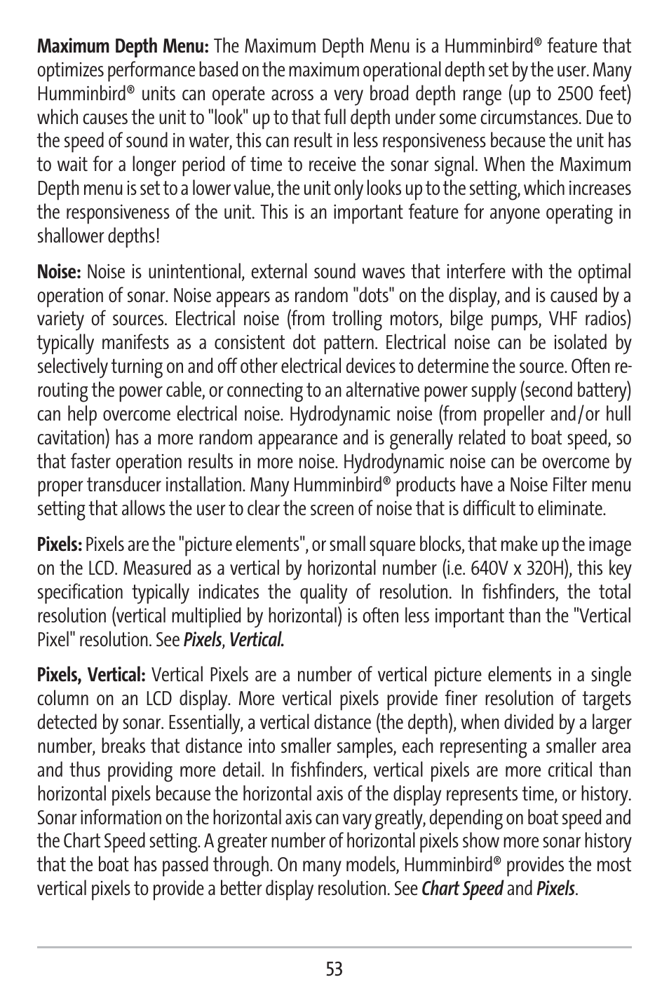 Humminbird 141c User Manual | Page 58 / 66