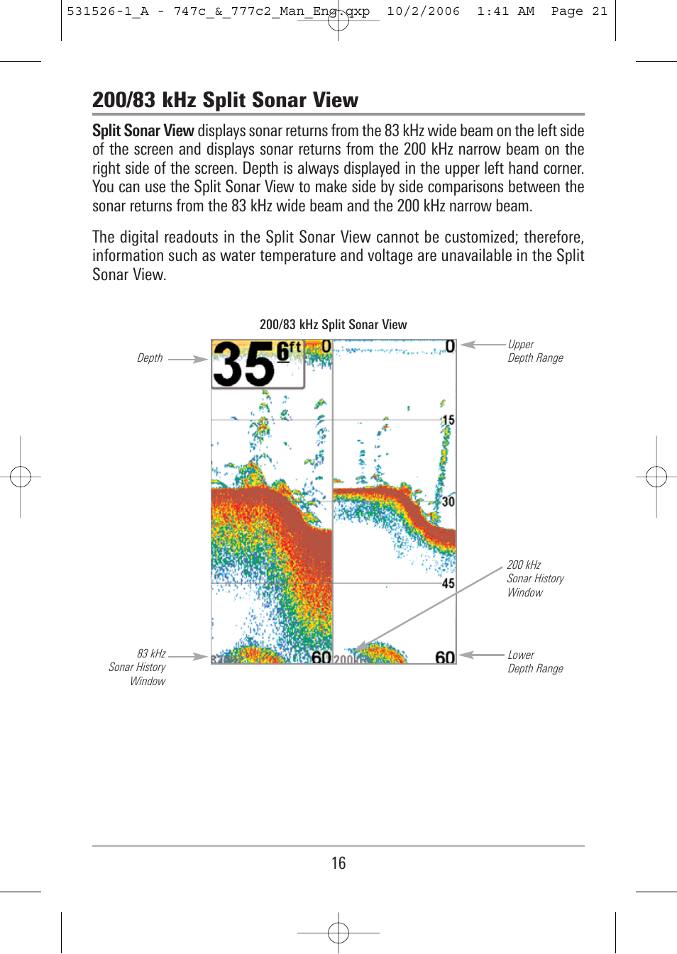 Humminbird 777c2 User Manual | Page 21 / 96