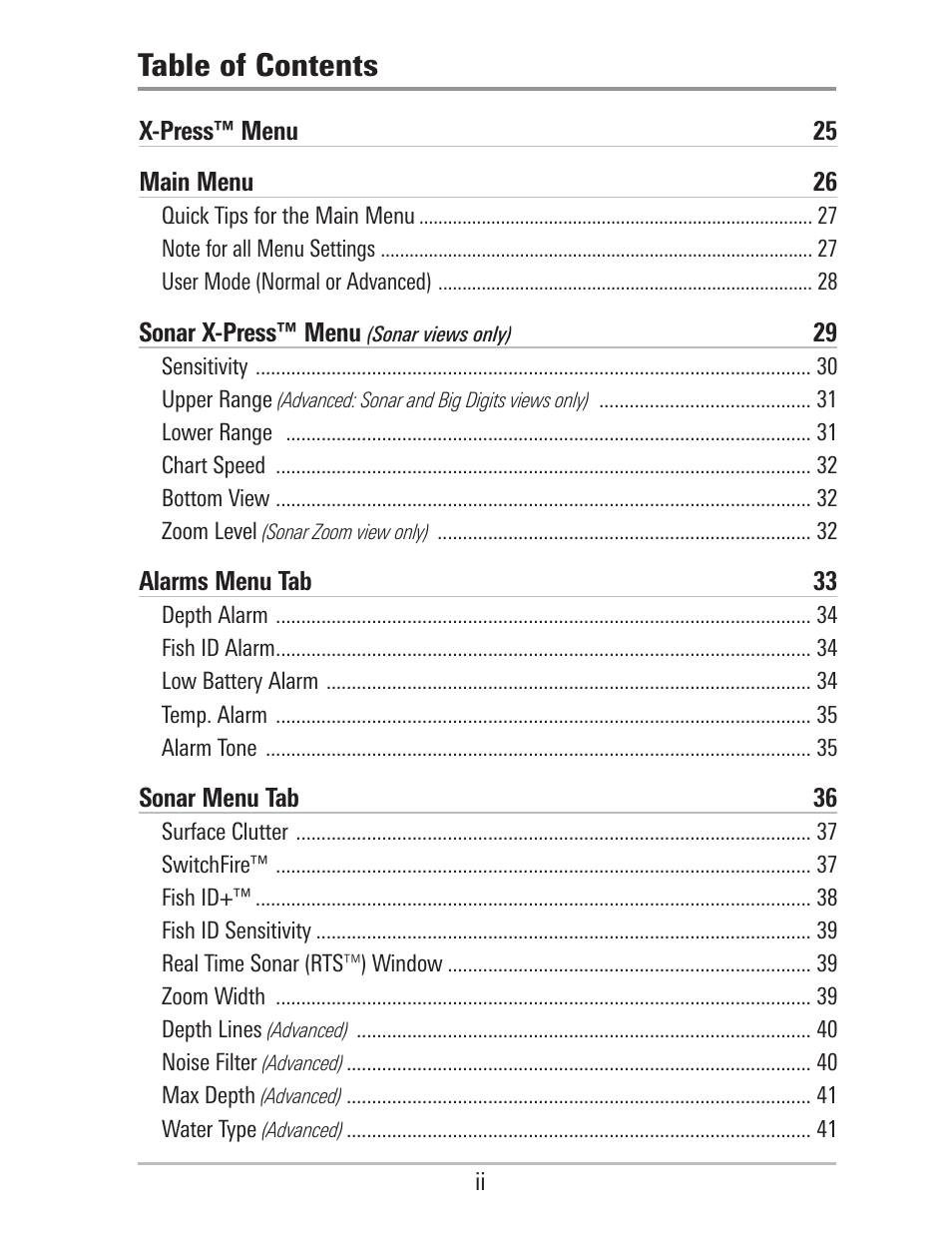 Humminbird 560 User Manual | Page 5 / 65