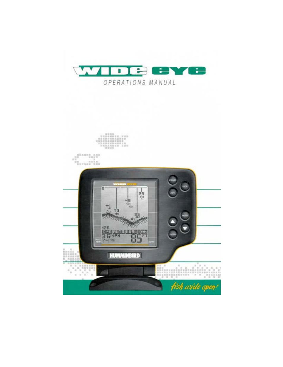 Humminbird Wide Eye User Manual | 32 pages