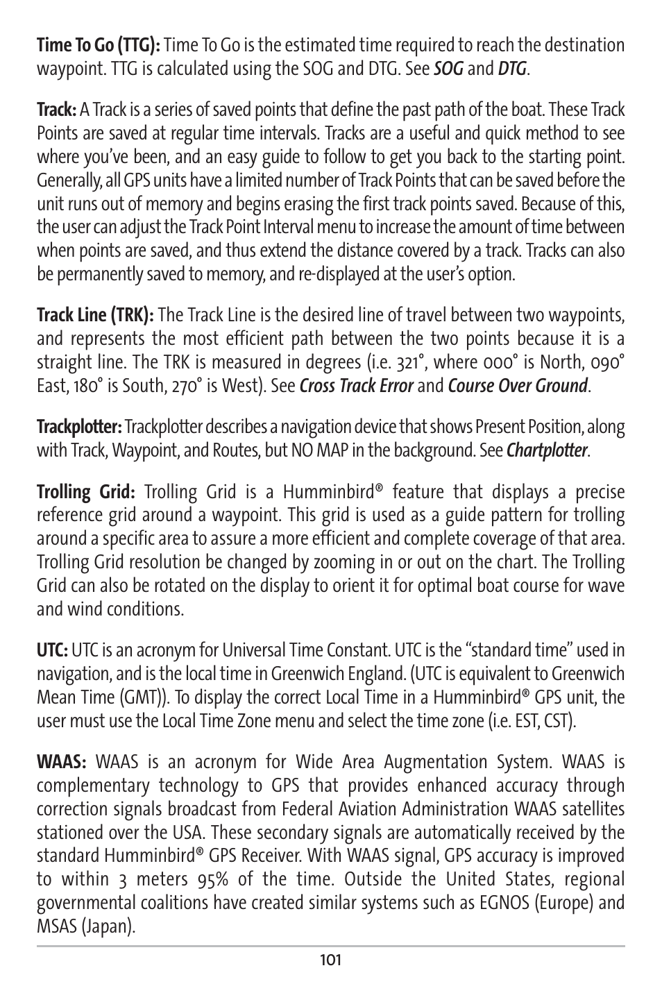 Humminbird 161 User Manual | Page 108 / 112