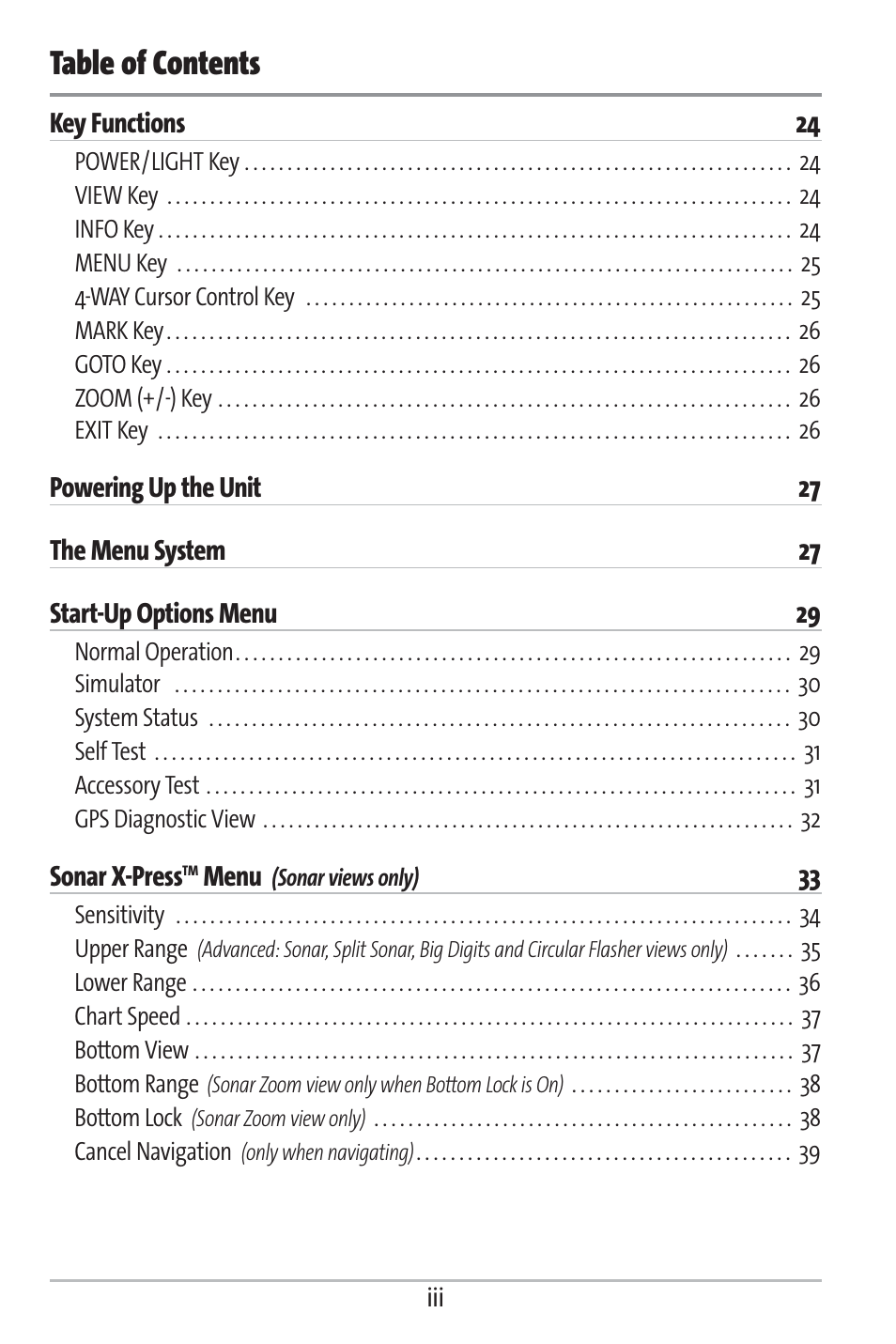 Humminbird 161 User Manual | Page 4 / 112