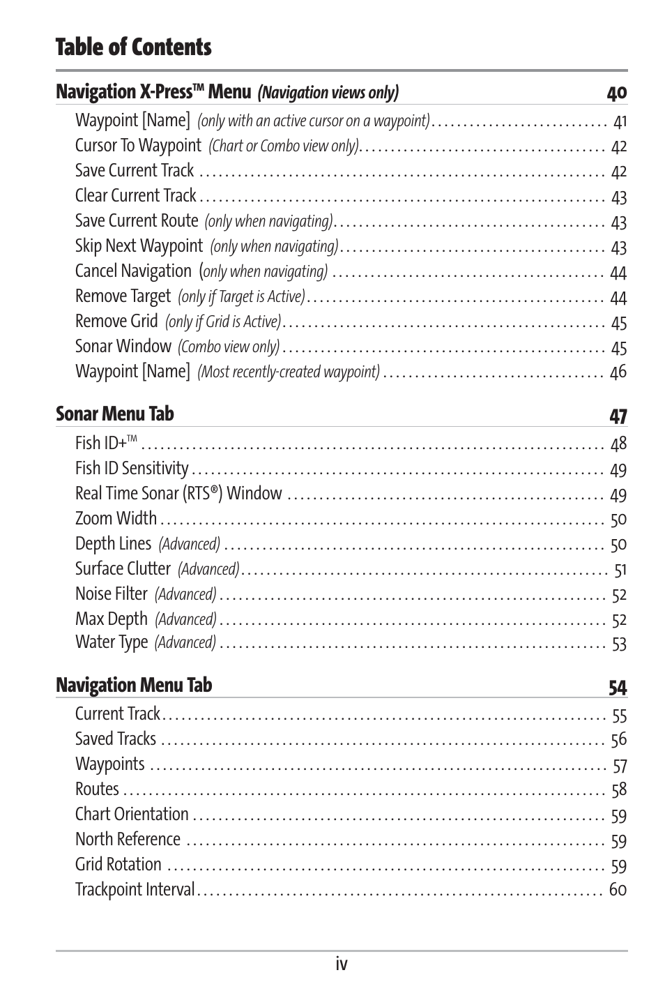 Humminbird 161 User Manual | Page 5 / 112