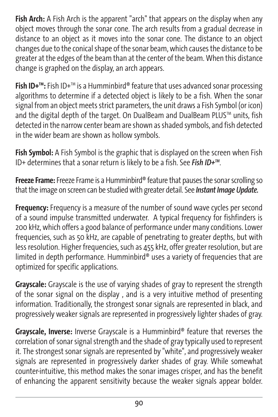 Humminbird 161 User Manual | Page 97 / 112