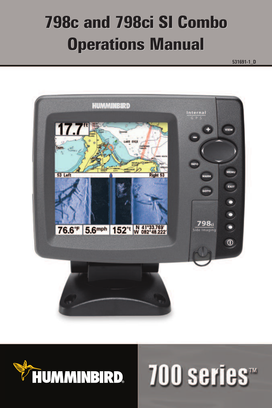 Humminbird 700 SERIES 798CI User Manual | 210 pages