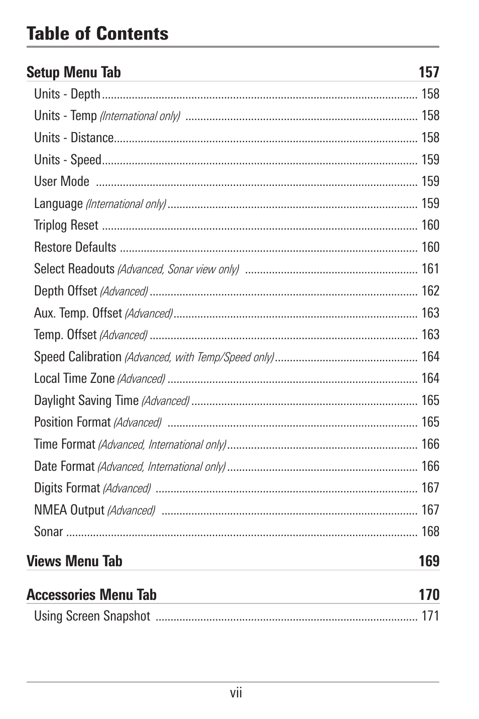 Humminbird 700 SERIES 798CI User Manual | Page 10 / 210