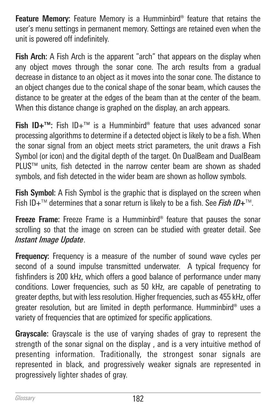 Humminbird 700 SERIES 798CI User Manual | Page 194 / 210