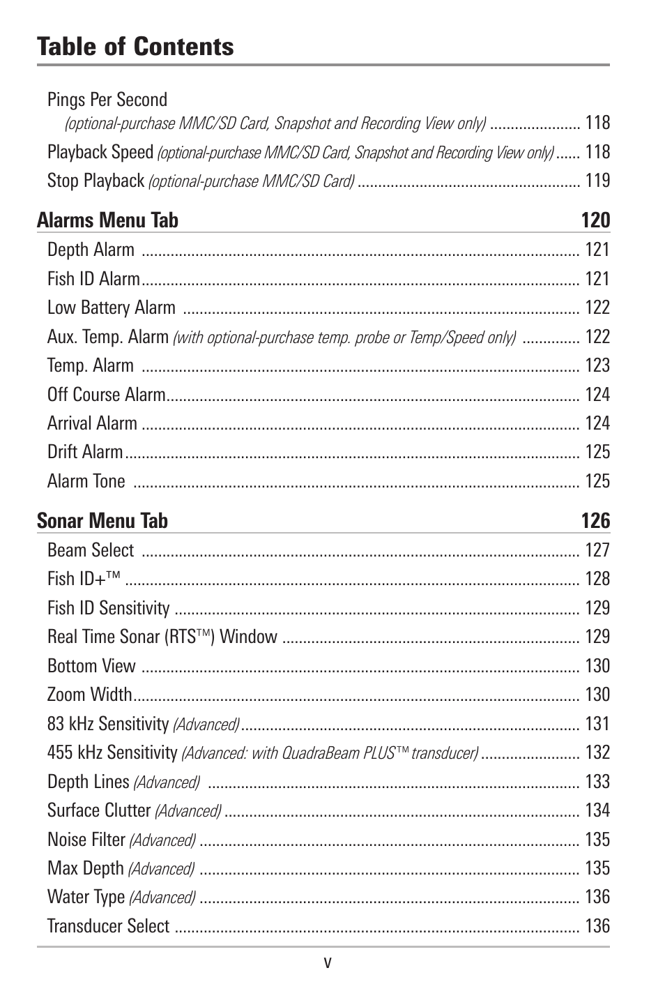 Humminbird 700 SERIES 798CI User Manual | Page 8 / 210