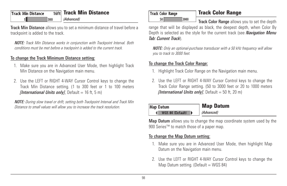 Humminbird 900 Series User Manual | Page 105 / 146