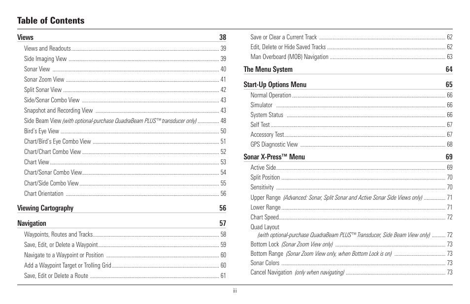 Humminbird 900 Series User Manual | Page 4 / 146