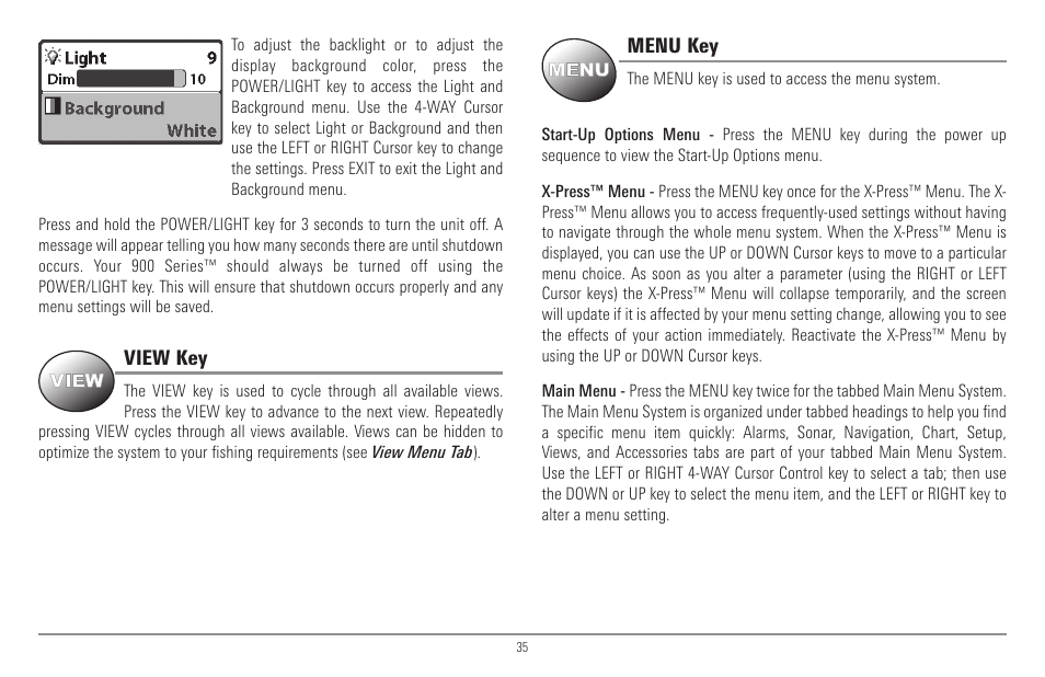 Humminbird 900 Series User Manual | Page 42 / 146