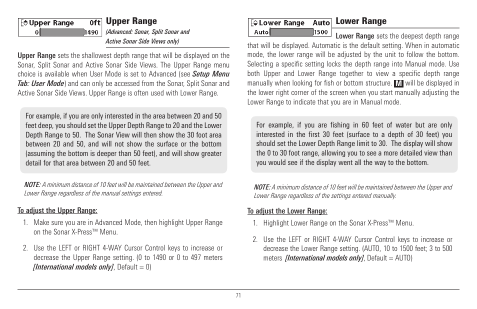 Humminbird 900 Series User Manual | Page 78 / 146