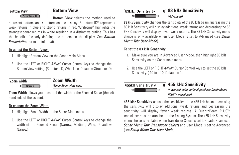 Humminbird 900 Series User Manual | Page 96 / 146