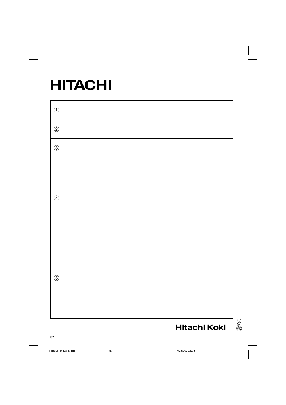 Humminbird M 12VE User Manual | Page 58 / 60