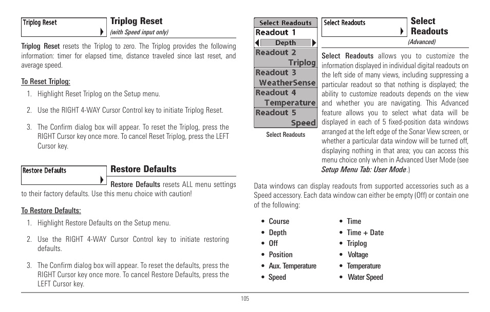 Humminbird 967C User Manual | Page 113 / 143