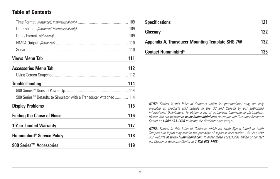 Humminbird 967C User Manual | Page 8 / 143