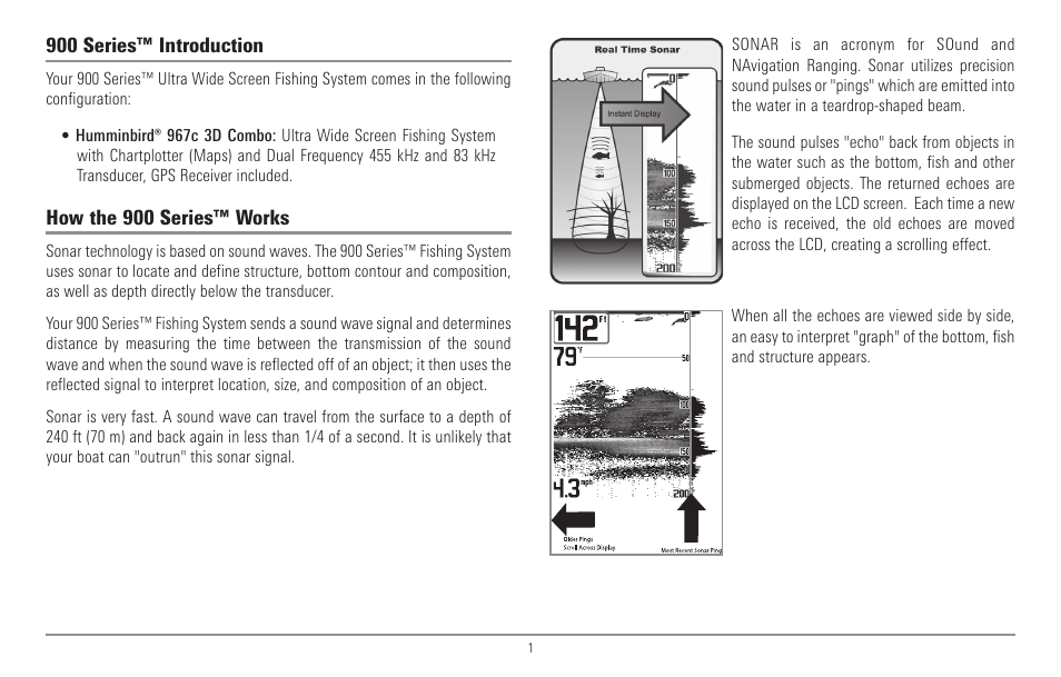 Humminbird 967C User Manual | Page 9 / 143