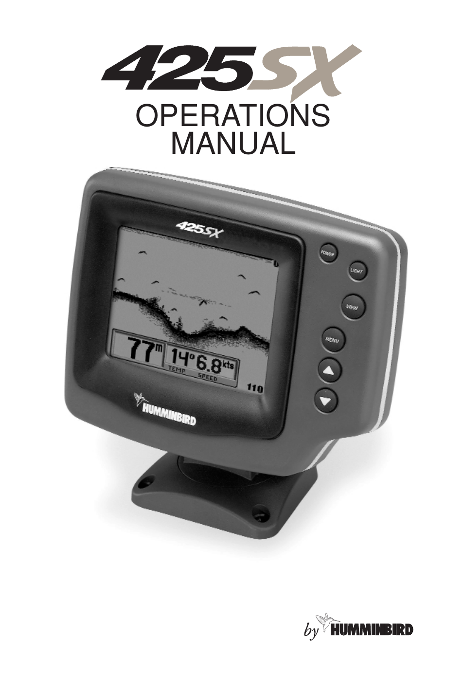 Humminbird 425 SX User Manual | 36 pages