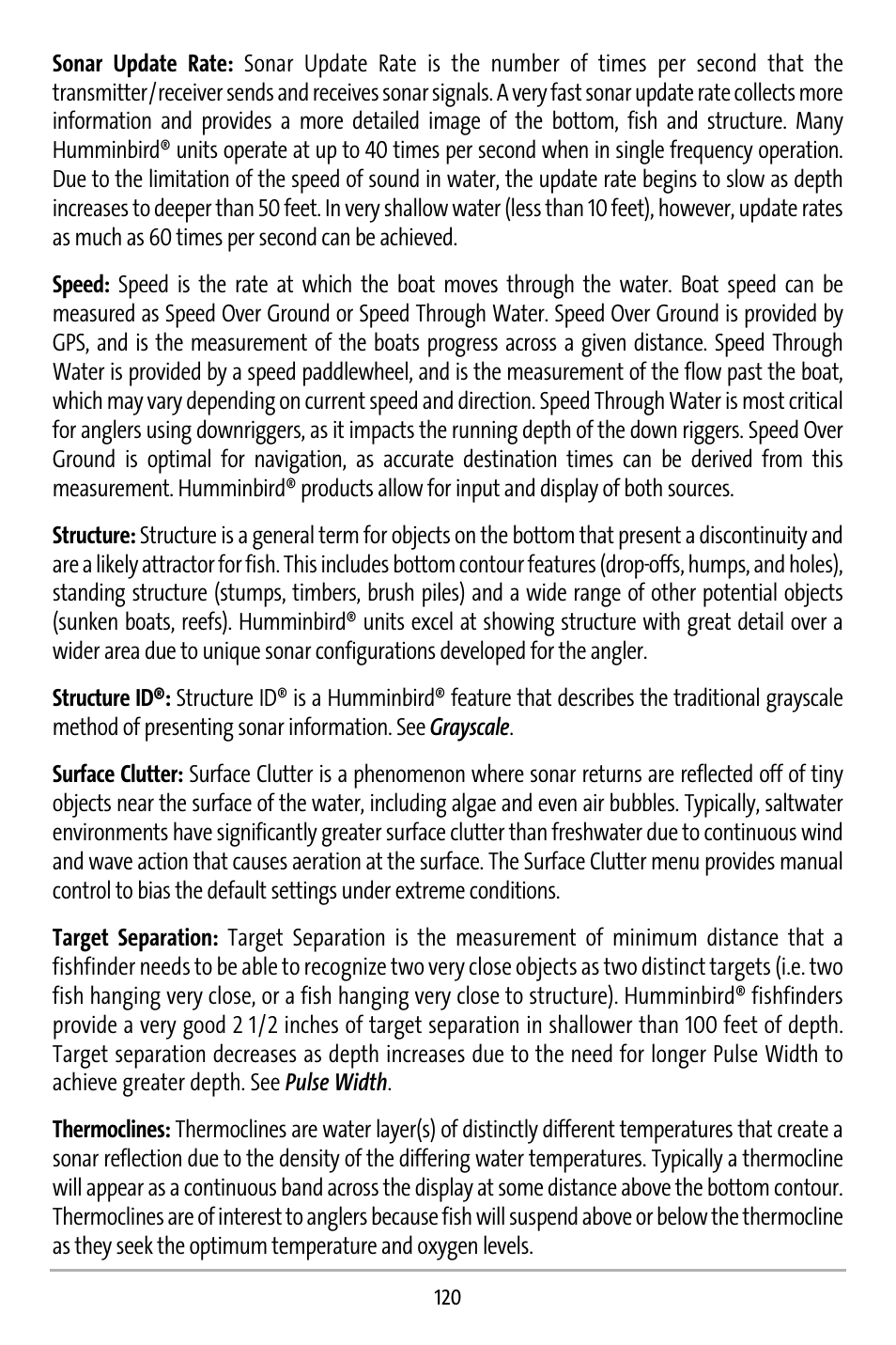 Humminbird 737 User Manual | Page 129 / 138