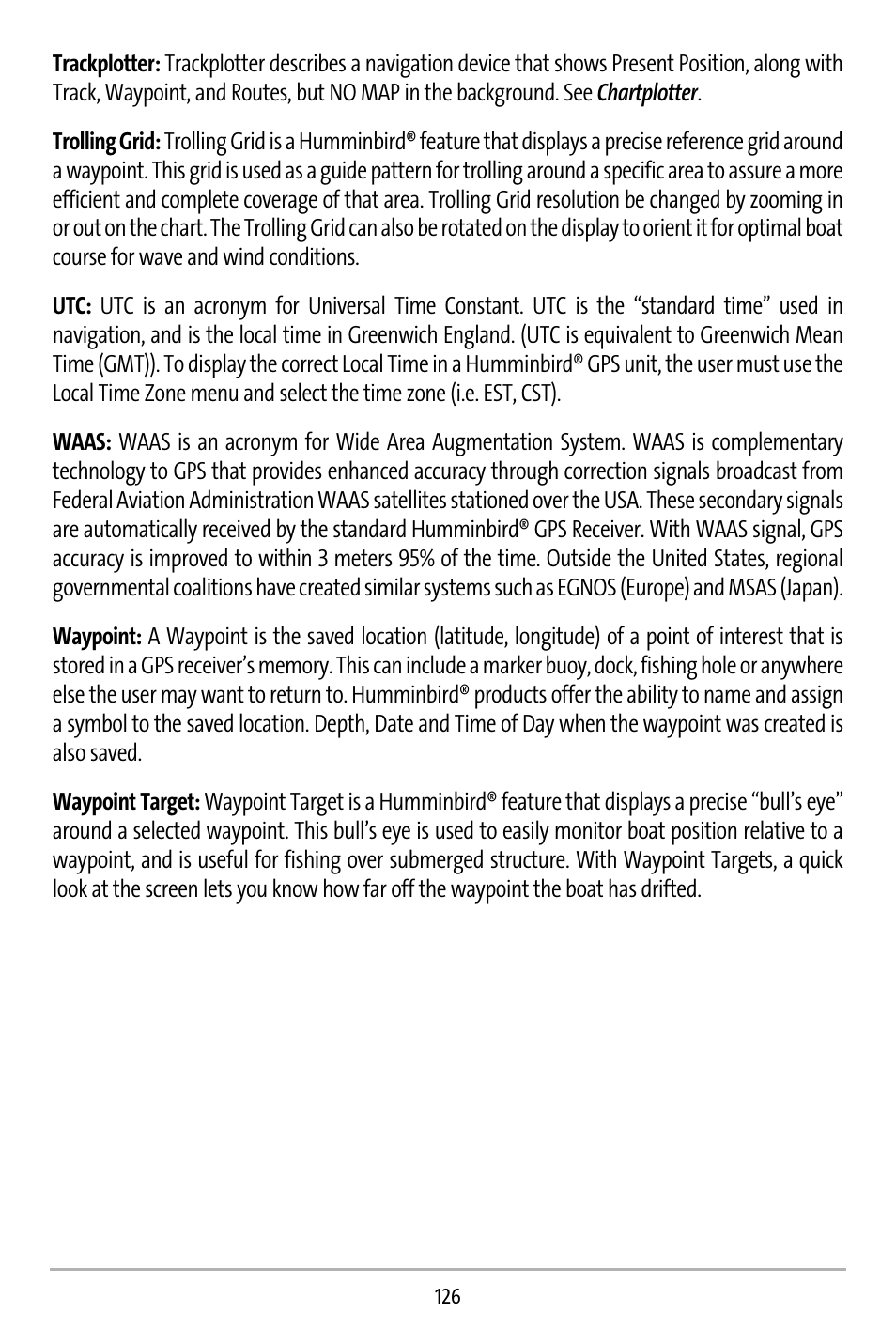 Humminbird 737 User Manual | Page 135 / 138