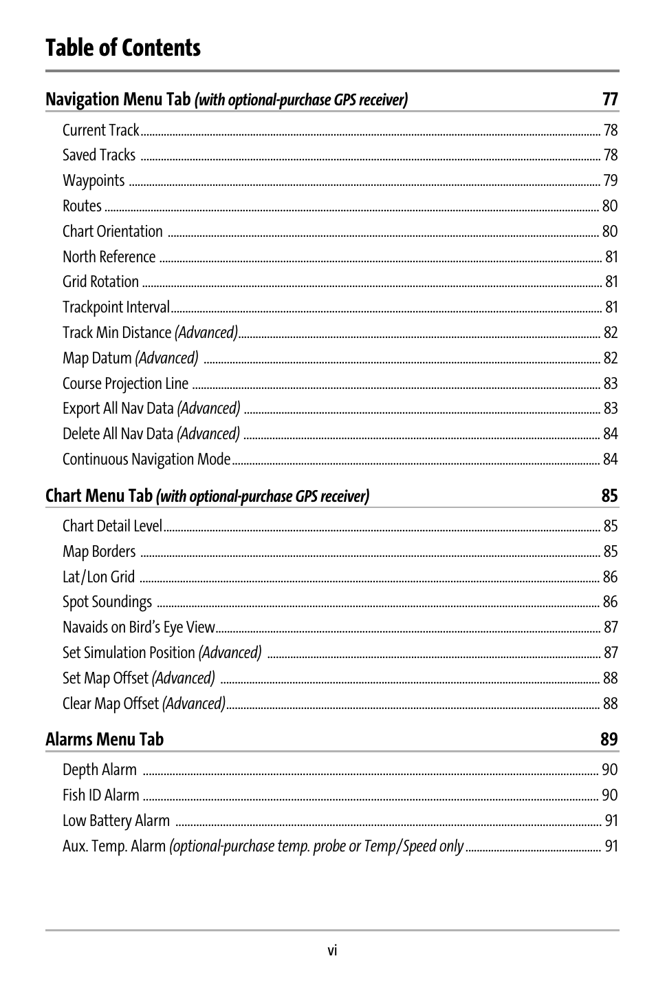 Humminbird 737 User Manual | Page 7 / 138