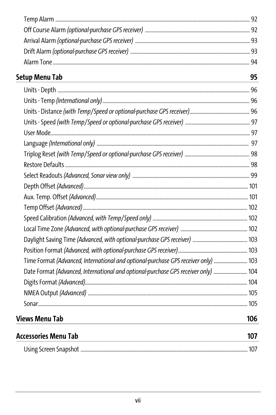 Humminbird 737 User Manual | Page 8 / 138