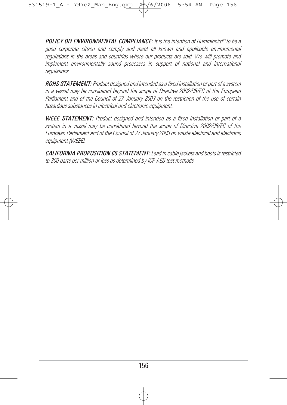 Humminbird 700 series User Manual | Page 166 / 183