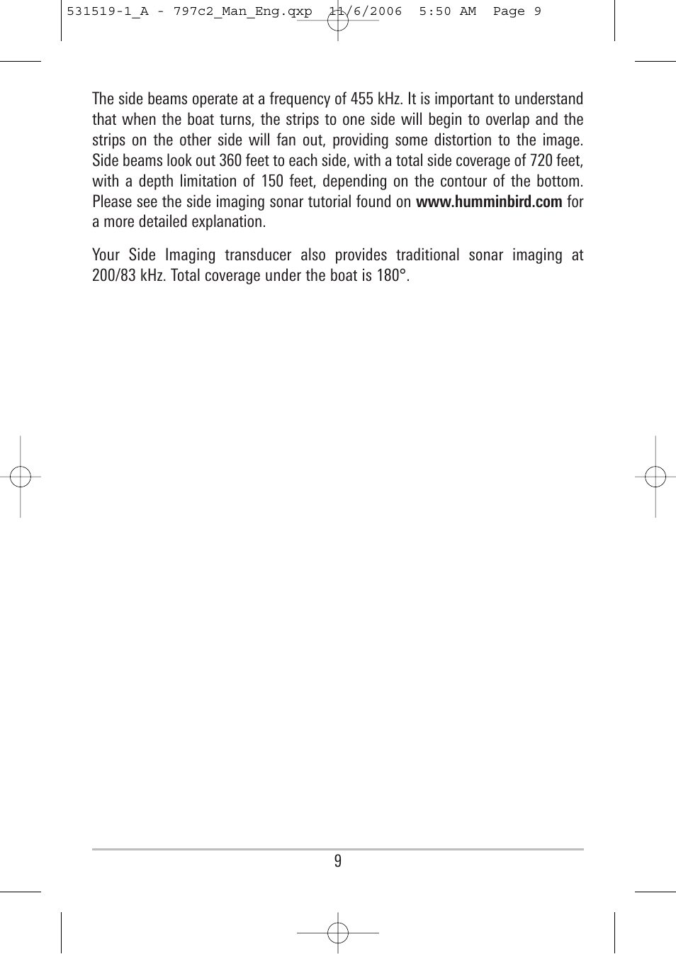 Humminbird 700 series User Manual | Page 19 / 183