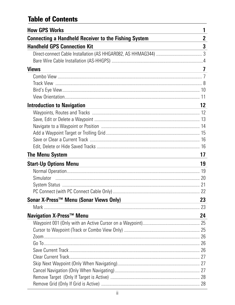 Humminbird 531324-1_D User Manual | Page 3 / 60