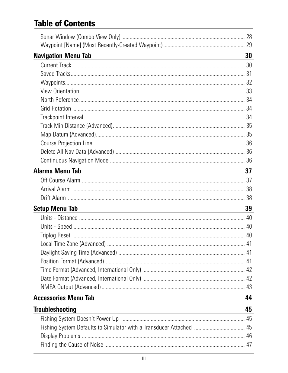 Humminbird 531324-1_D User Manual | Page 4 / 60