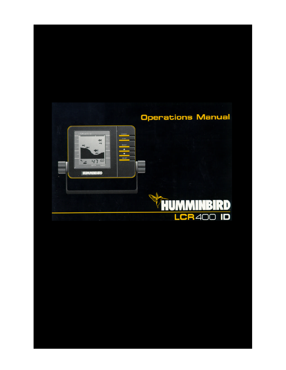 Humminbird LCR 400 ID User Manual | 28 pages