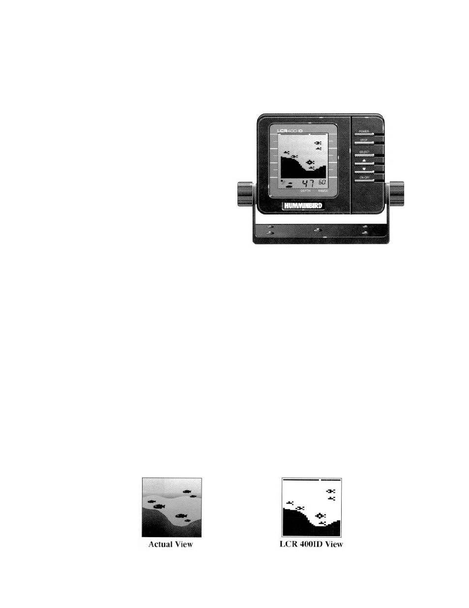 Using the lcr400id | Humminbird LCR 400 ID User Manual | Page 15 / 28