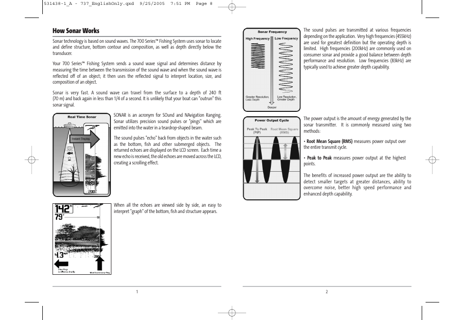 How sonar works | Humminbird 531438-1_A User Manual | Page 5 / 59