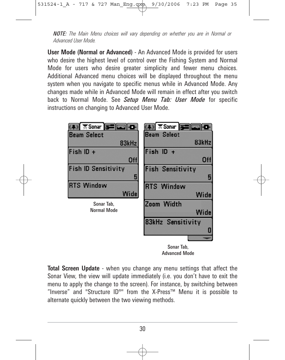 Humminbird 727 User Manual | Page 35 / 96