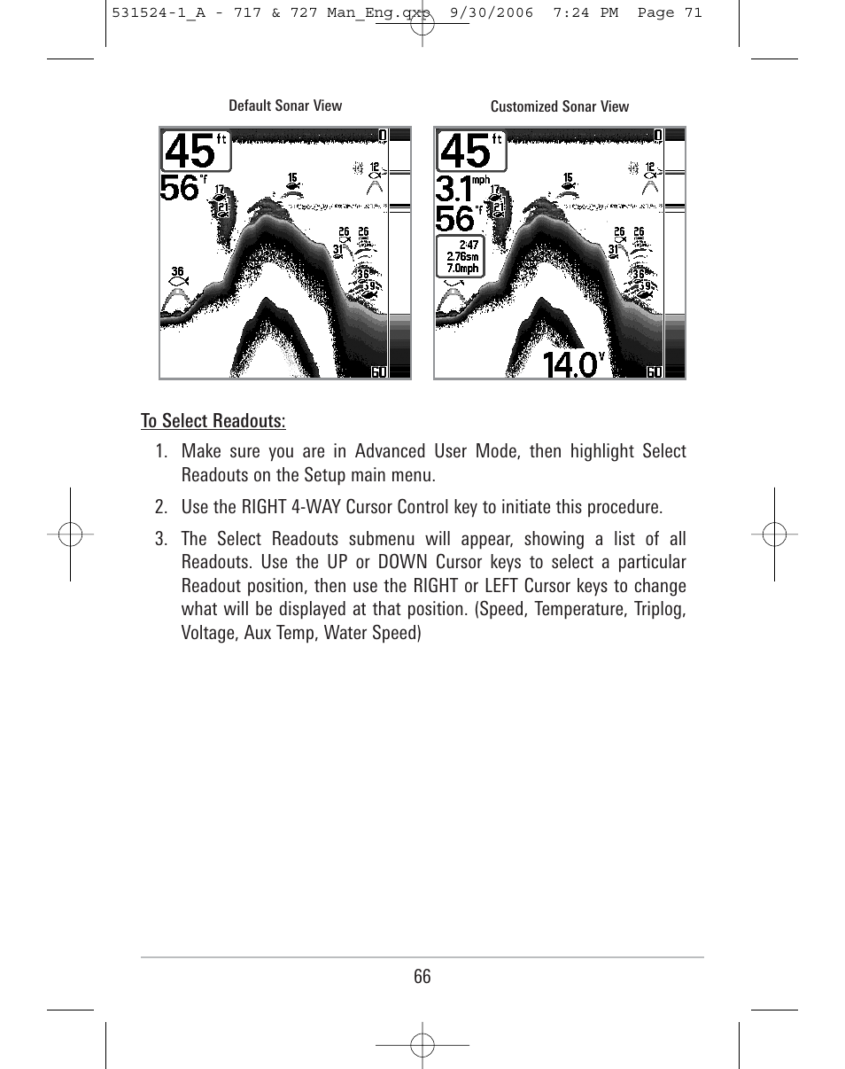 Humminbird 727 User Manual | Page 71 / 96