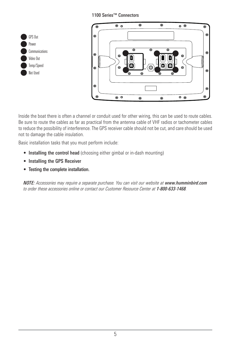 Humminbird 1155C User Manual | Page 13 / 129