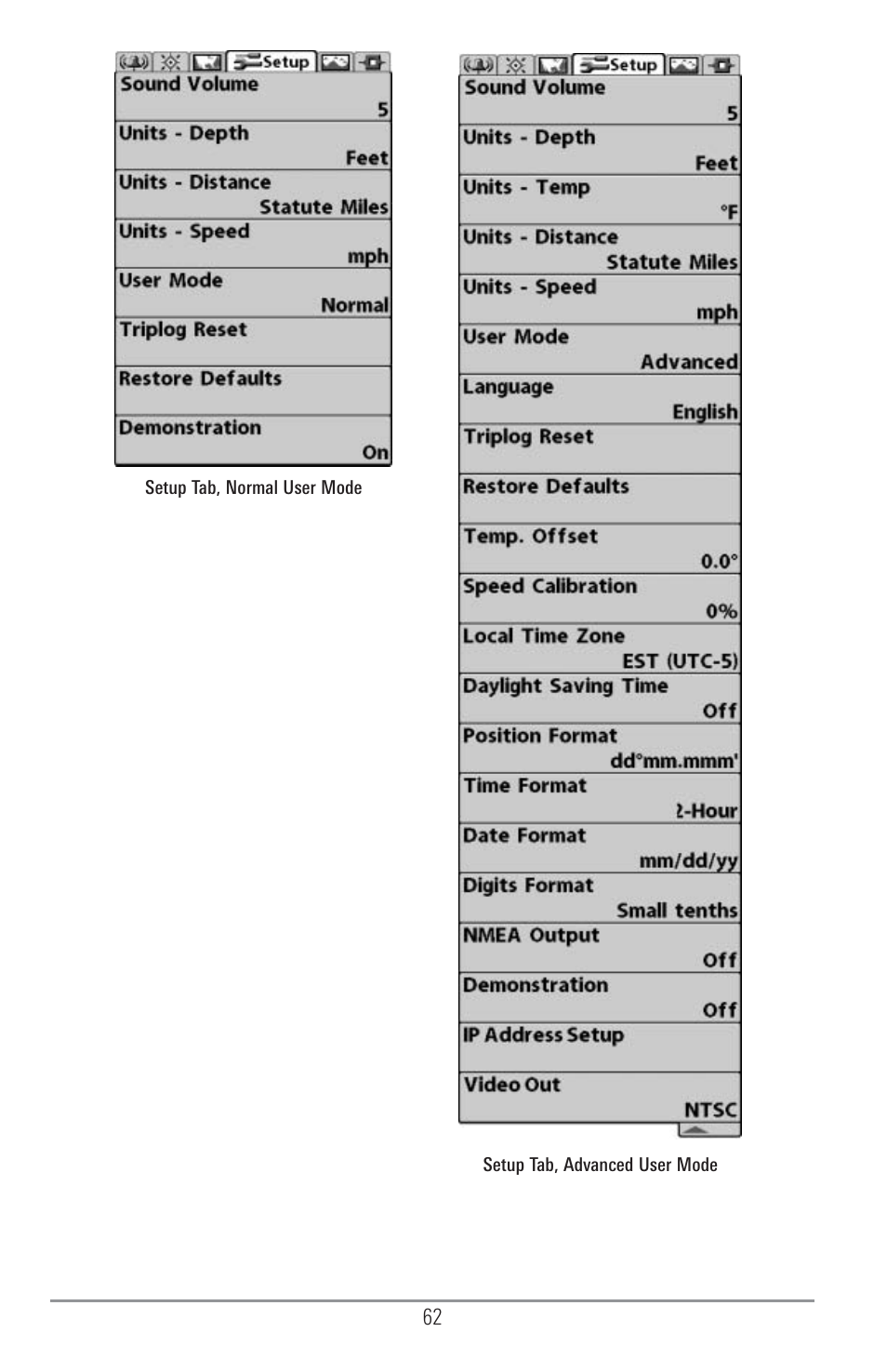 Humminbird 1155C User Manual | Page 70 / 129