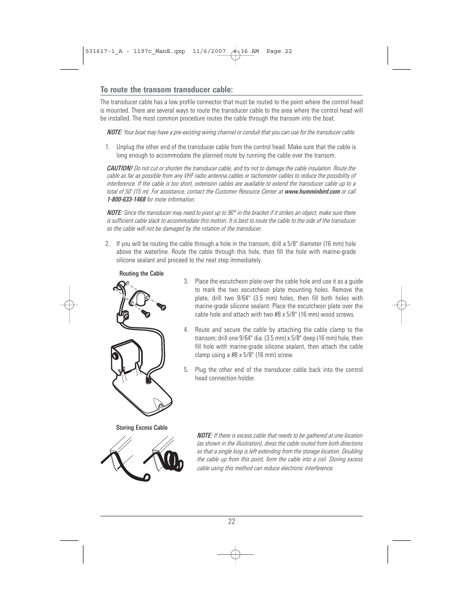 Humminbird 1197C SI User Manual | Page 30 / 196