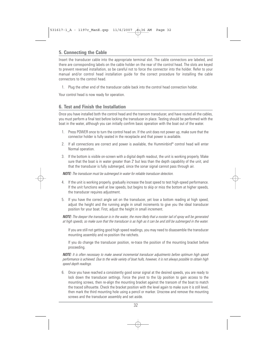 Humminbird 1197C SI User Manual | Page 40 / 196