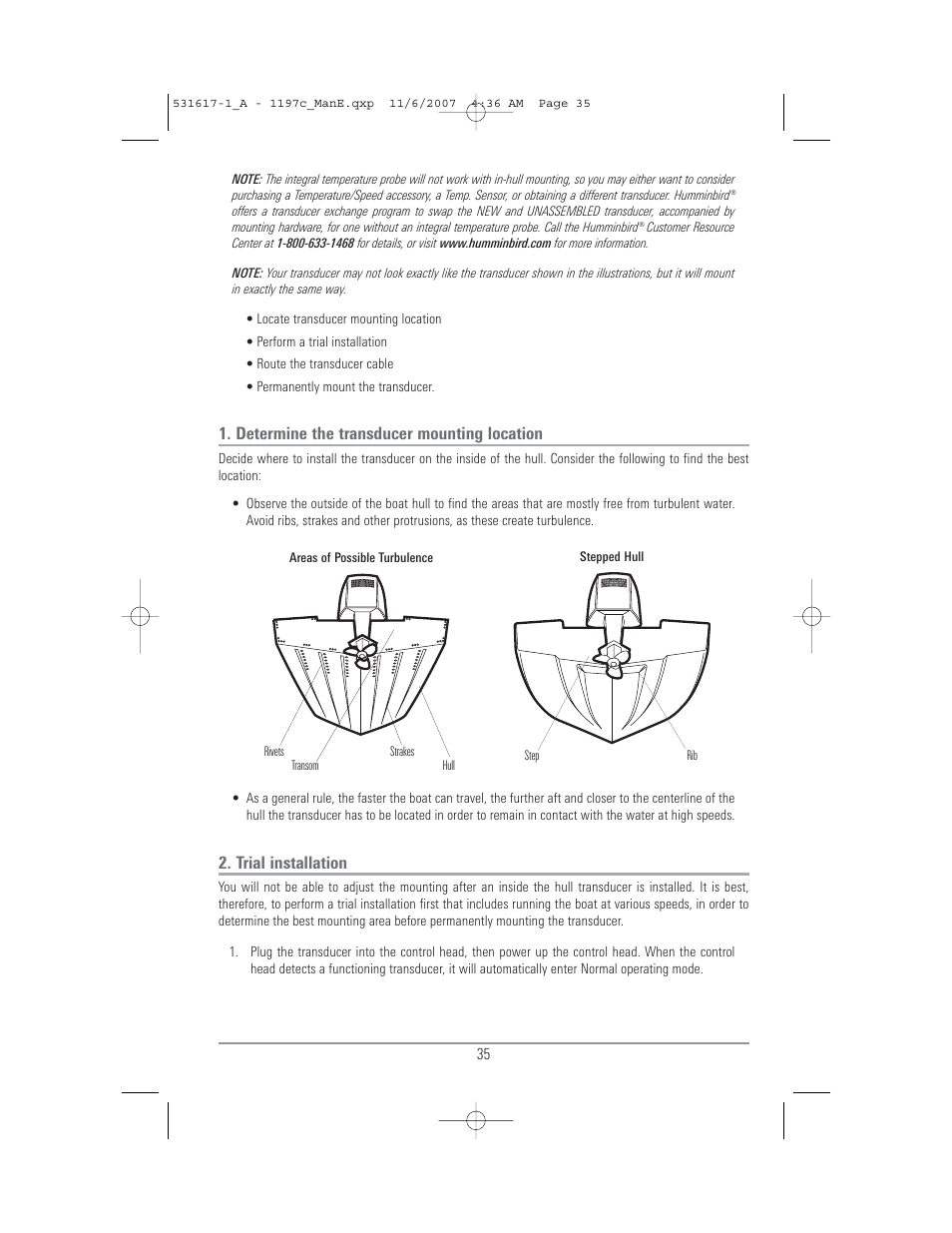Humminbird 1197C SI User Manual | Page 43 / 196