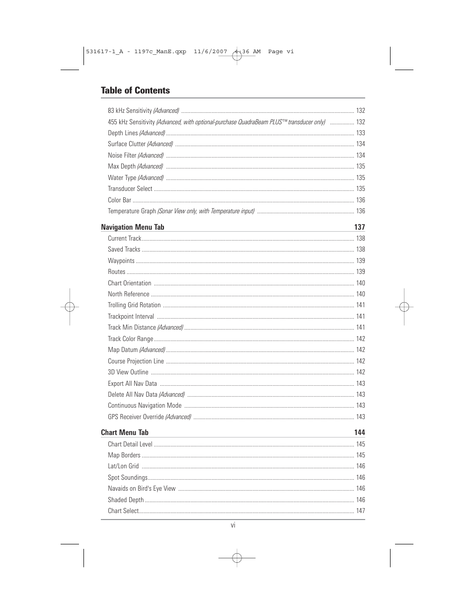 Humminbird 1197C SI User Manual | Page 6 / 196