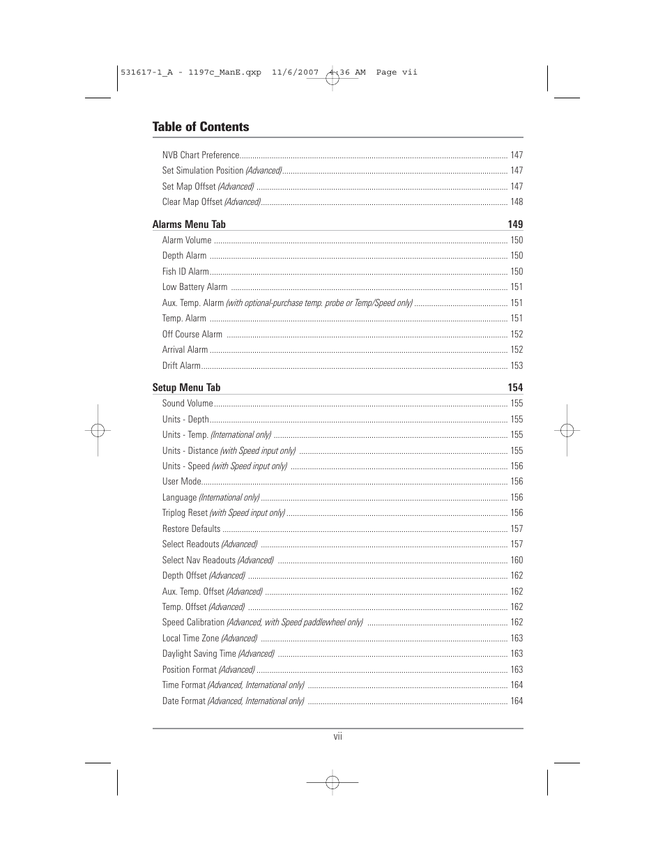 Humminbird 1197C SI User Manual | Page 7 / 196