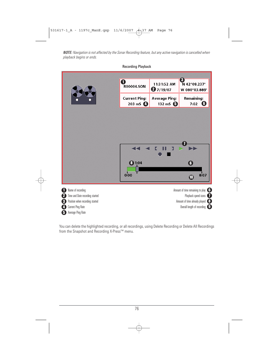 Humminbird 1197C SI User Manual | Page 84 / 196