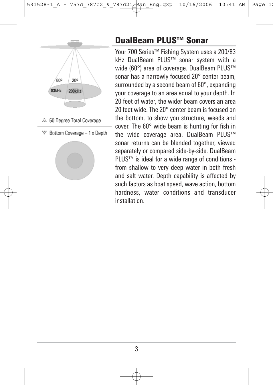 Dualbeam plus™ sonar | Humminbird 757c User Manual | Page 12 / 168