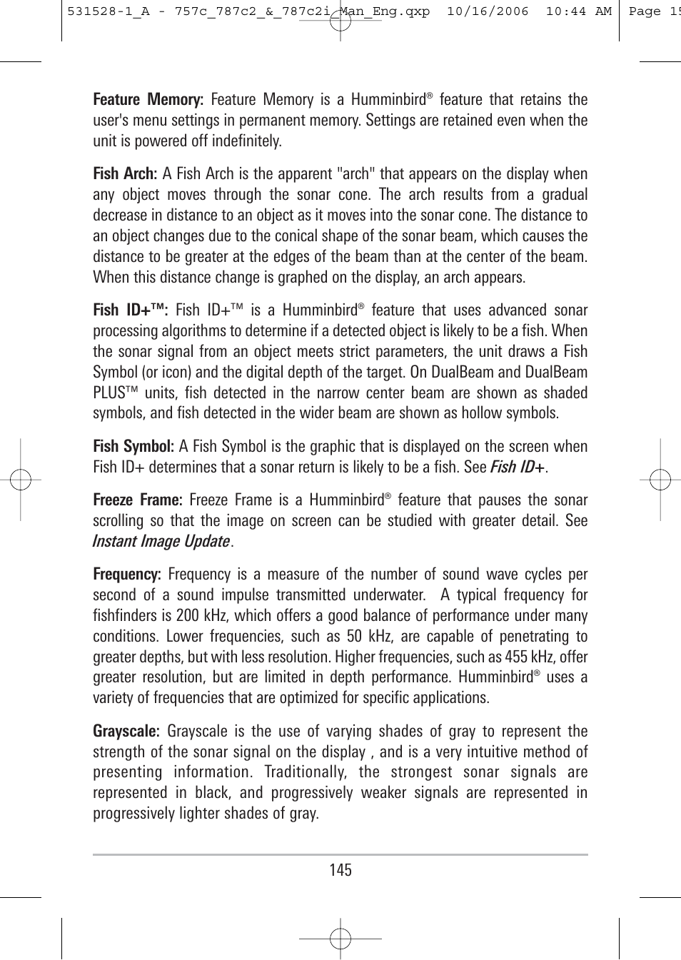 Humminbird 757c User Manual | Page 154 / 168