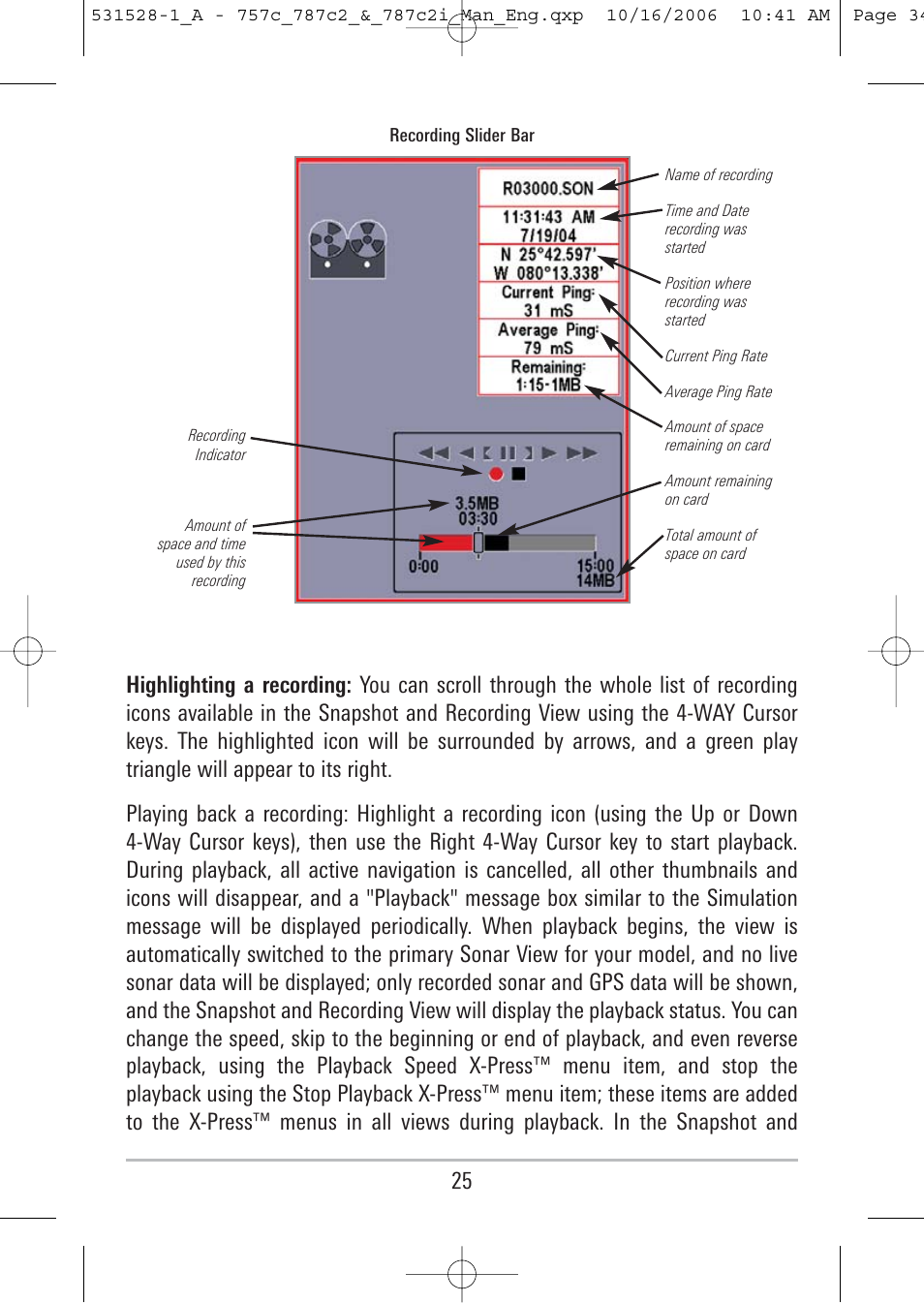Humminbird 757c User Manual | Page 34 / 168