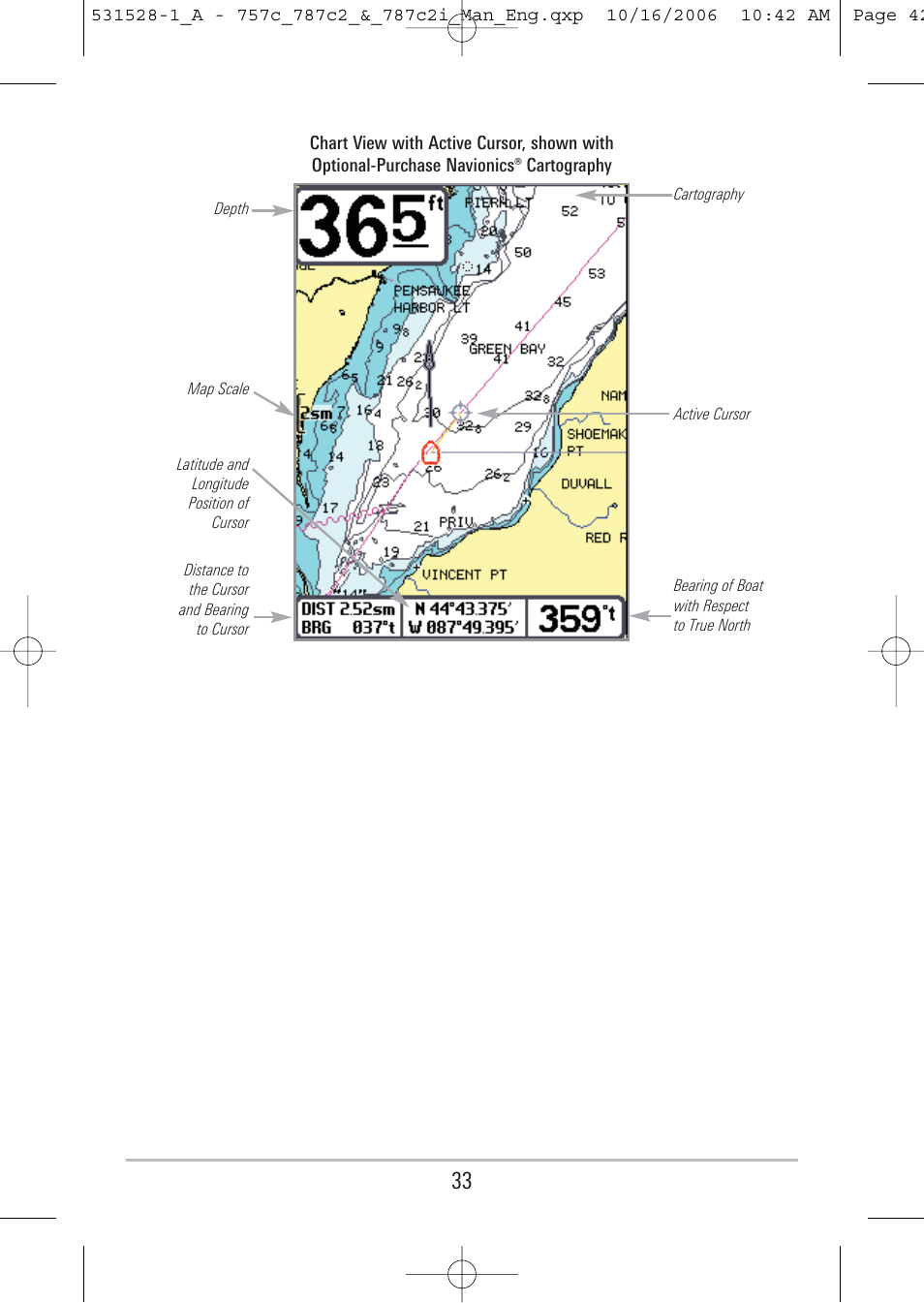 Humminbird 757c User Manual | Page 42 / 168