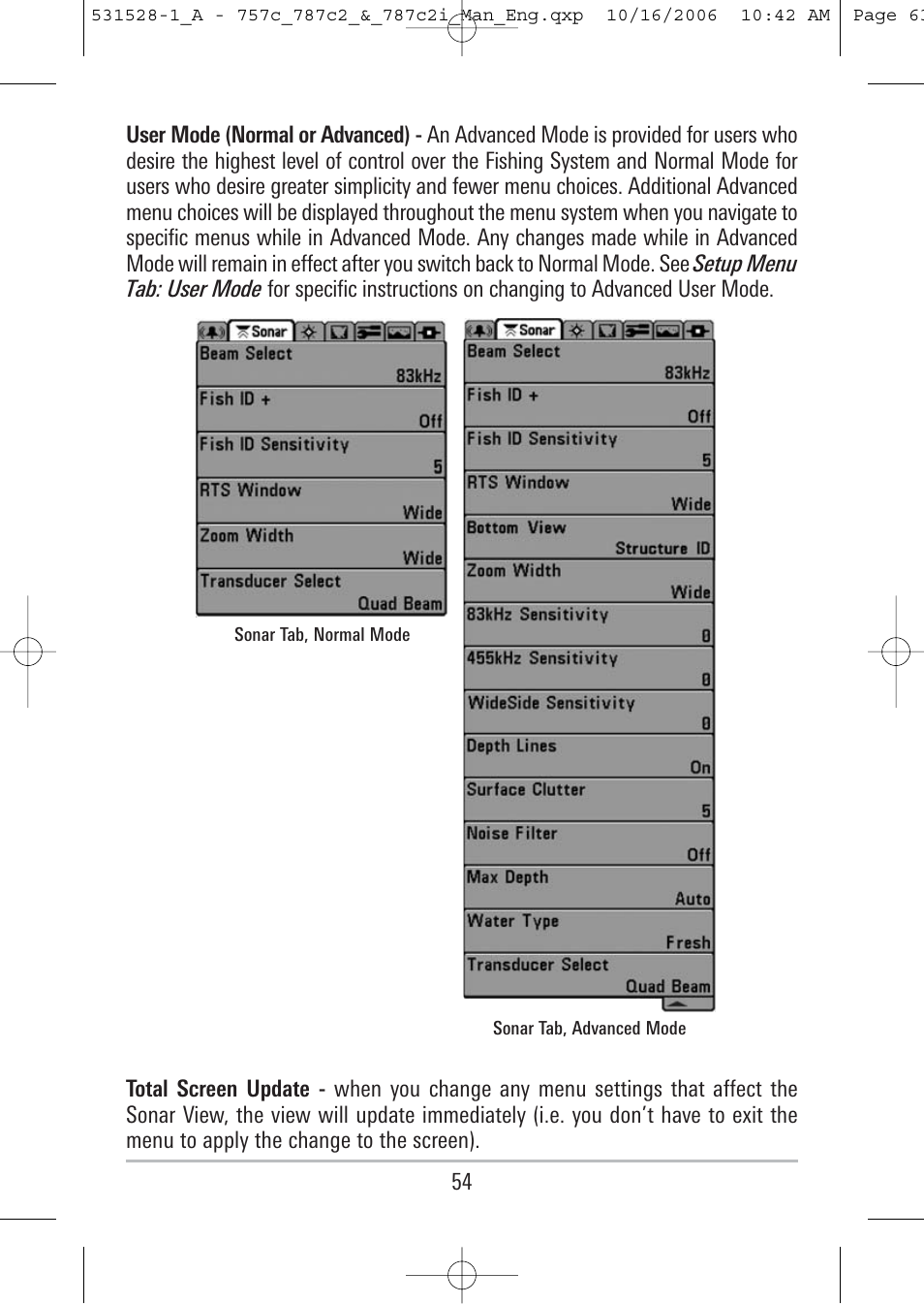 Humminbird 757c User Manual | Page 63 / 168